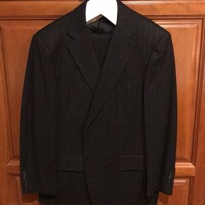 Dark charcoal gray  Brooks Brothers  suit